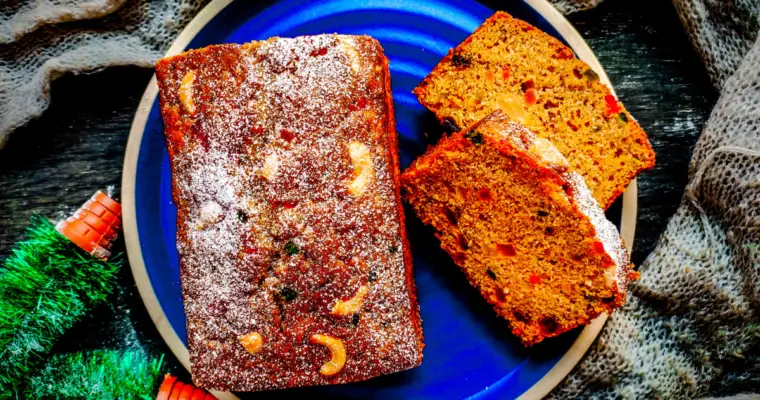 Quick Non-Alcoholic Christmas Fruit Cake Recipe