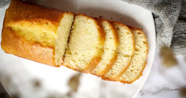 Moist Lemon Pound cake recipe from scratch