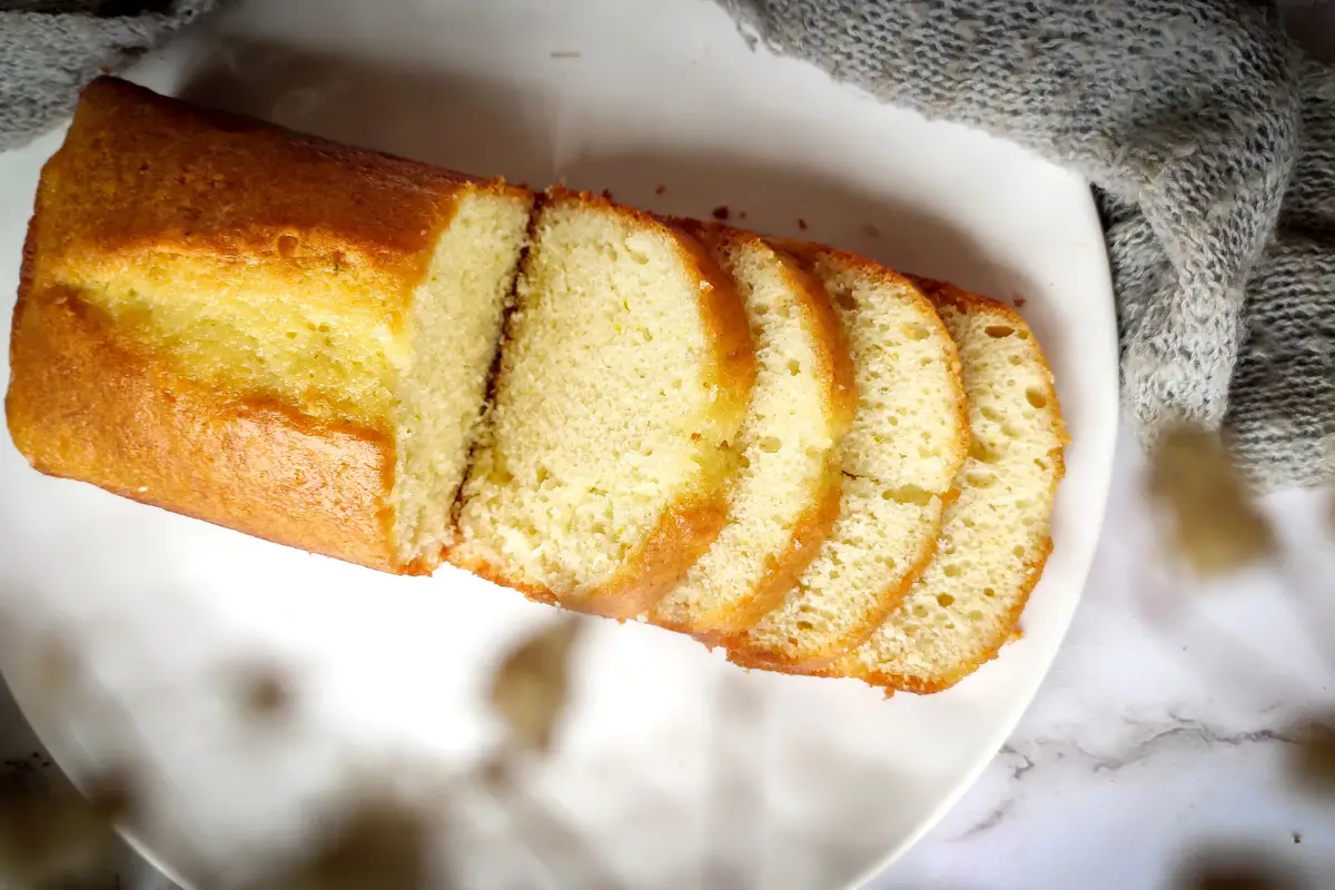 Moist Lemon Pound cake recipe from scratch
