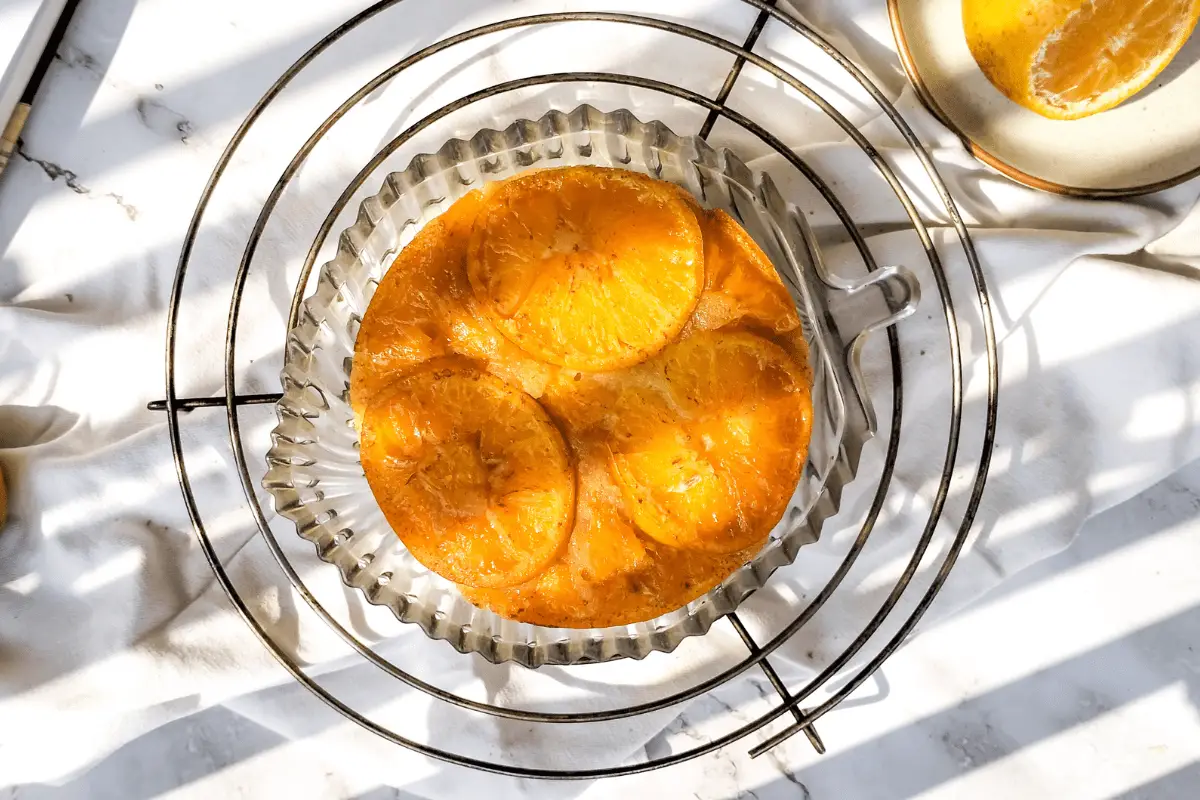 Upside down Orange Cake recipe