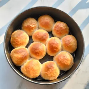 How to make mini buns without egg