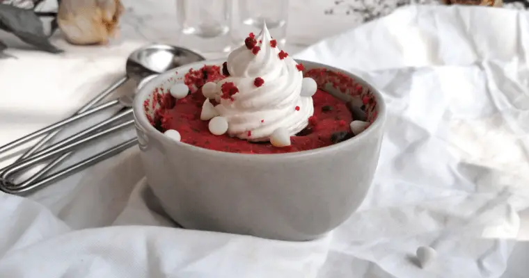 Red Velvet Cake in a Cup
