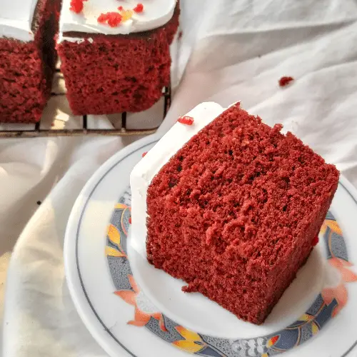 Homemade Red Velvet Cake recipe without oven