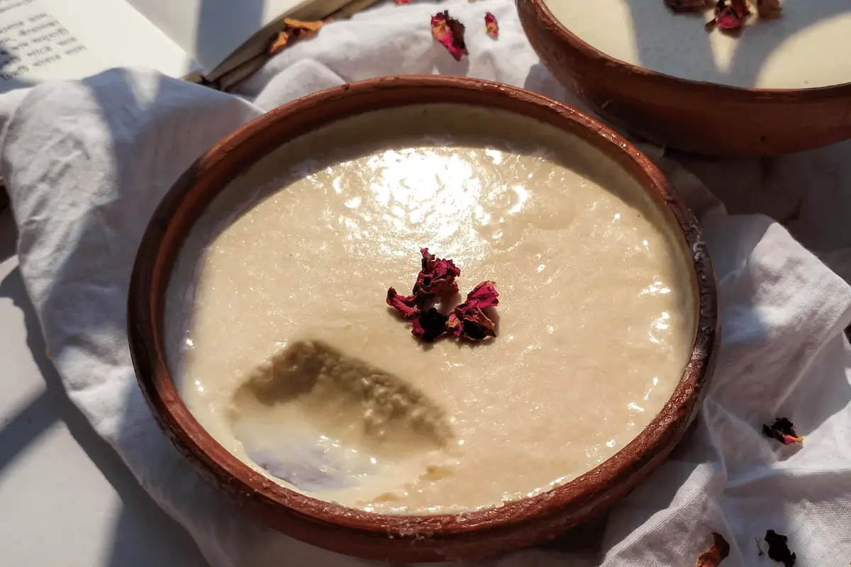 Bengali mishti doi recipe | sweet yoghurt or curd recipe