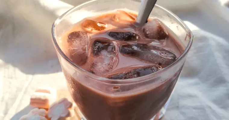 Iced chocolate recipe easy
