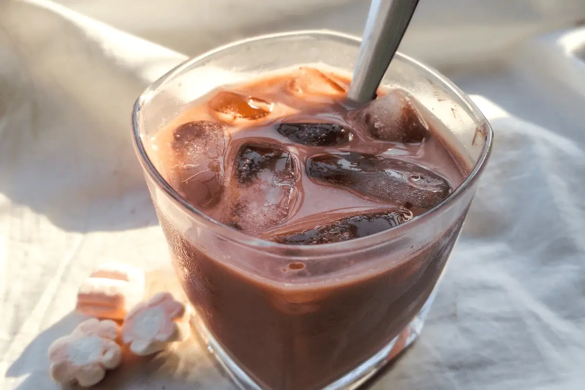 Iced chocolate recipe easy