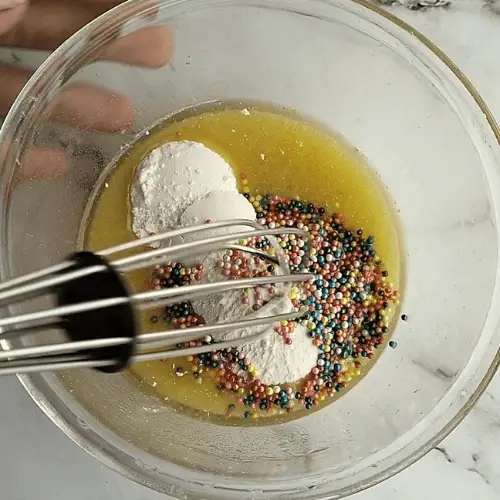 Funfetti mug cake no Egg