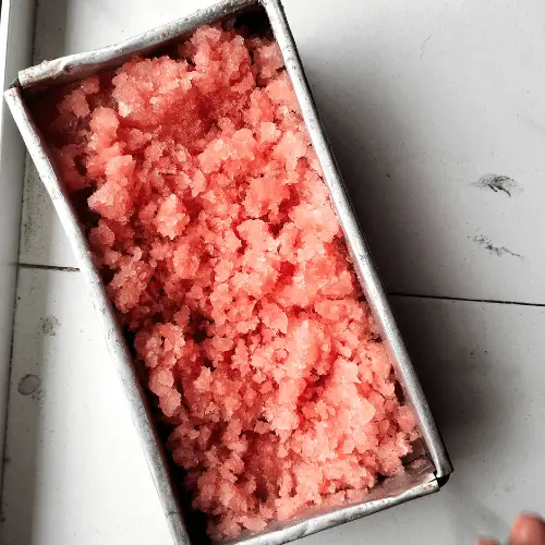 Refreshing Watermelon Granita recipe