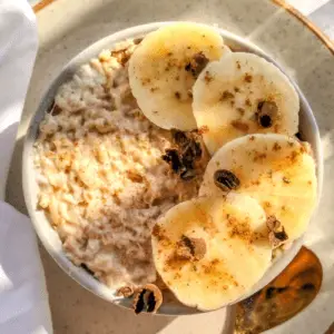 Banana overnight oats recipe
