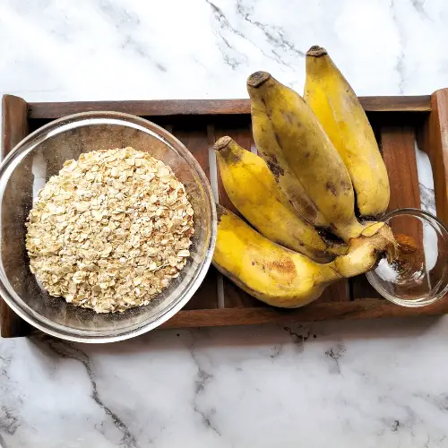 Healthiest 3 ingredient Oat Banana Cookies