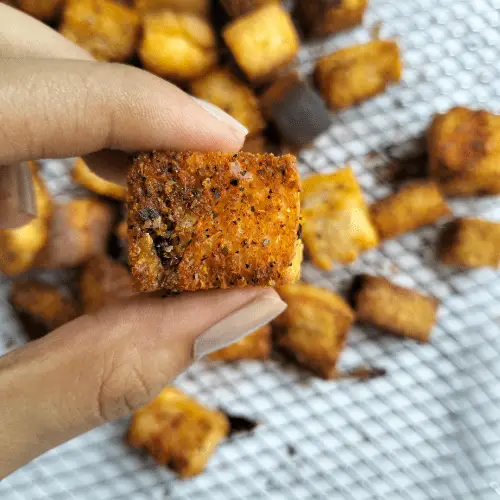 How to make croutons in air fryer?