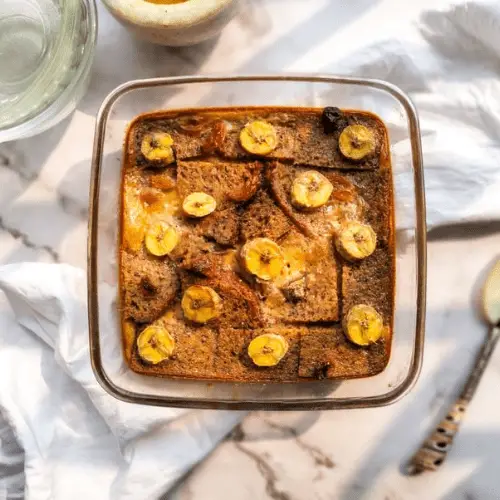 Banana Bread-Bread Pudding Recipe 