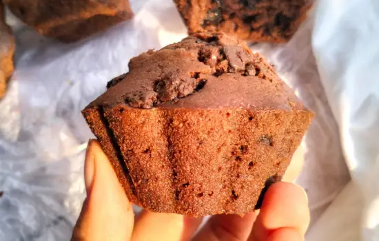 Chocolate chunk muffin- Bakery Style!